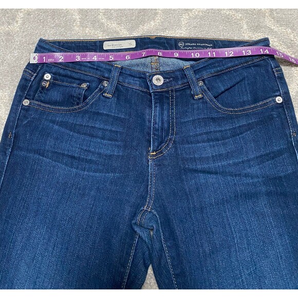 AG Adriano Goldschmied Stevie Straight Jeans Sz 27 - Picture 5 of 9